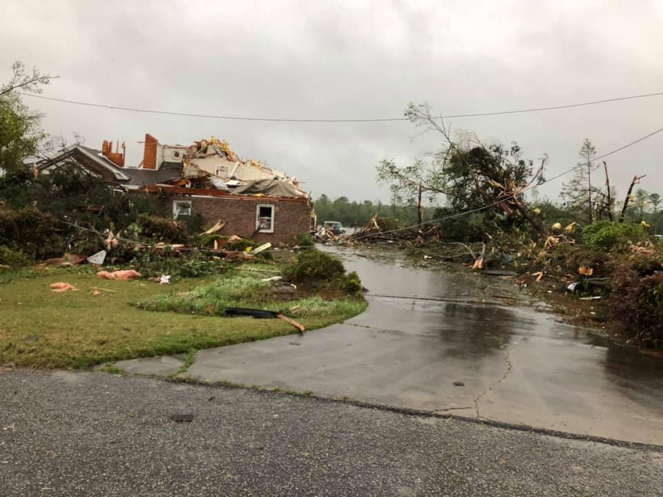 Ed Piotrowski Incredible Damage Done By A Tornado Near Cedar Island And Fairlawn In Moncks Corner About 30 Miles North Of Charleston S C Photos Via Reagan Prince Scwx Ncwx T Co Xil0ng7zlt