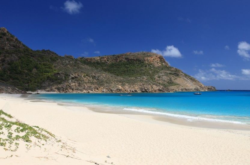 - La plage du Gouverneur Lieu: St Barth, Antilles Françaises