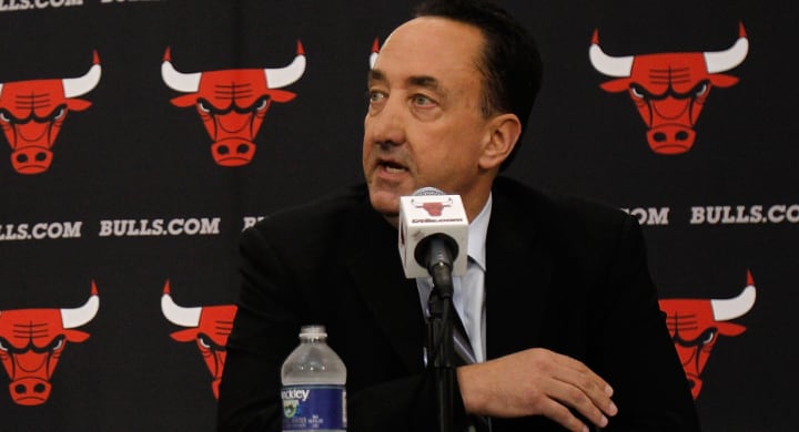 Gar Forman's time with the Chicago Bulls is over:Aug. 1, 1998 to Apr. 13, 2020. Tim Floyd and Jerry Krause hired him, Arturas Karnisovas fired him.He was a scout, Director of Player Personnel, and GM, and won NBA EOY in 2011.He was the final Tim Floyd hire with the team.