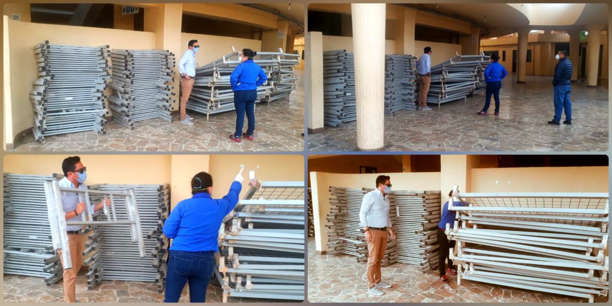 Ministro <a href="/MarcoAndresAvil/">Marco Andrés Ávila R :.</a> en #Azuay, verificando la llegada de más de 100 camas enviadas por el #GobiernoDeTodos. Agradecemos el apoyo de la @CAPIAAZUAY que en coordinación con el <a href="/MunicipioCuenca/">Municipio Cuenca</a>, continúan con la ayuda, implementando sitios para la cuarentena al sur del país.