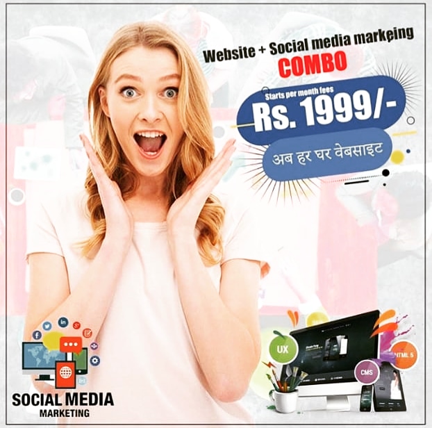 websofsolution's tweet image. Website and Social Media Marketing Combo starts with Rs. 1999* per month.
To avail the offer write us at websofsolution@gmail.com
Offer limited till Lockdown period