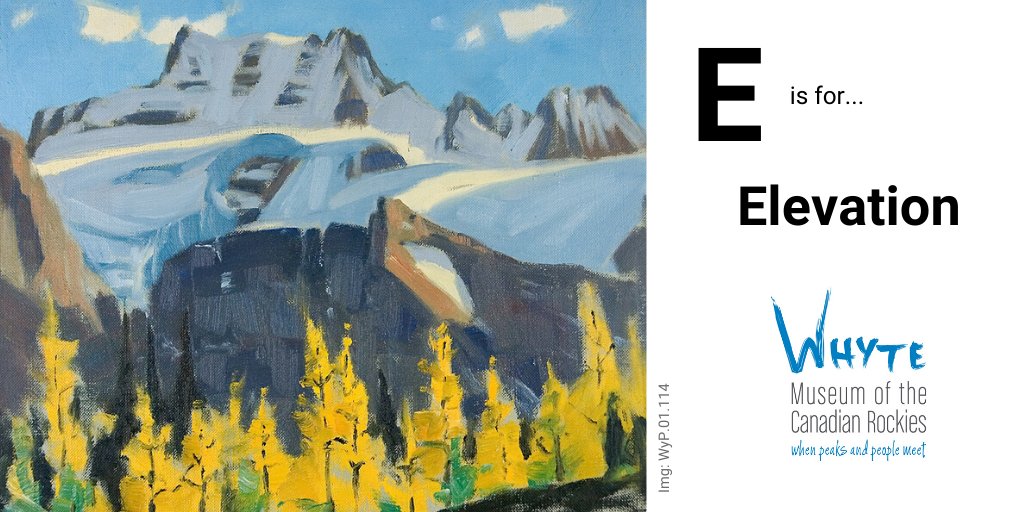 whytemuseum's tweet photo. We hope everyone had a wonderful weekend. Picking up our #MuseumAlphabet challenge with day 5…the letter e! E is for…elevation! Mount Fay towers above Moraine Lake at 3,234 m (10,610 ft.). 

#MuseumsFromHome #WhyteAtHome #StayHome

📷: WMCR, WyP.01.114 https://t.co/KImWAICR7l