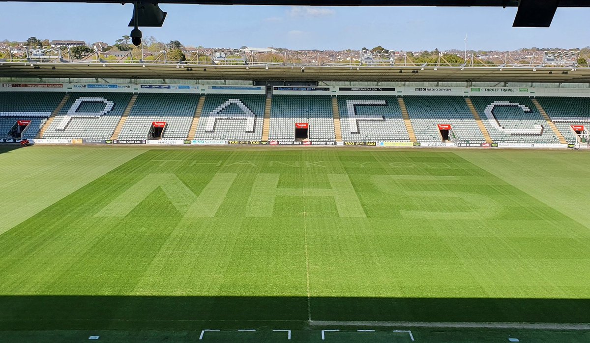 From these seats, you have supported us.

Now, we support you. 💚

#ThankYouNHS

#pafc