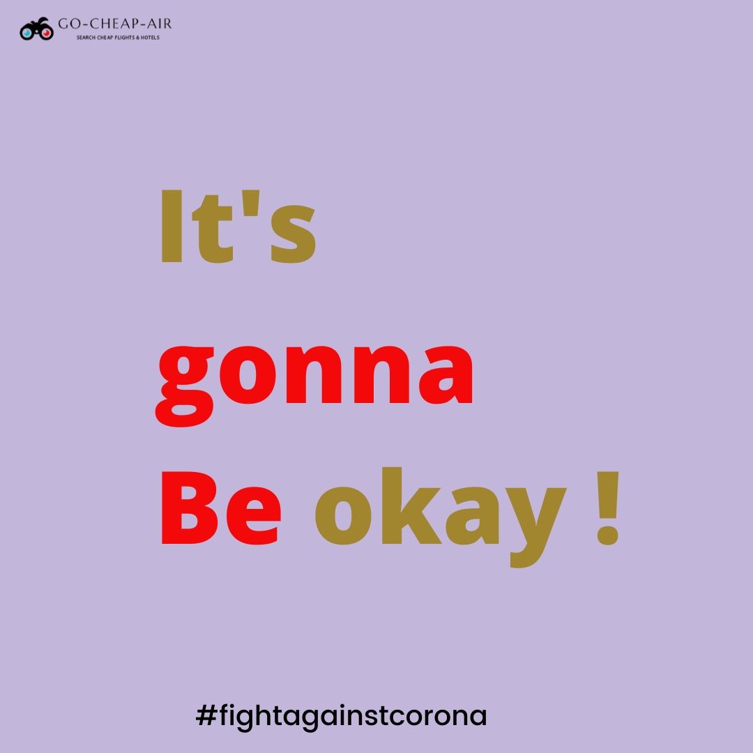 GoCheapAir1's tweet photo. As we all are going through tough times today ......Sometimes that moment of reassurance is all we need as a reminder that it's gonna be okay ❤

#staysafe #beatcorona #stayhome #covid19 #fightagainstcorona #takecare https://t.co/VAaPMJbGi5