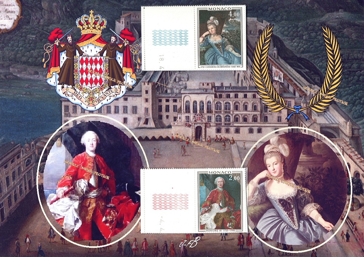 barbierjeanf's tweet photo. Bonjour,
Honoré III et Catherine de Brignole-Sale, Prince et Princesse de Monaco, Art philatélique, montage photo unique par JFB
https://t.co/j0DfXbN7bb
#coupleprincier #artdigital #objetsdecollection #faitmainFrance #objetvintage #décorationmurale #philatélie #cadeaupourtous https://t.co/7xQEVv3JVn
