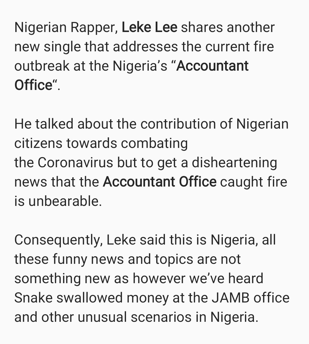 Leke Lee Yewo on Twitter: Leke Lee Yewo on Twitter: