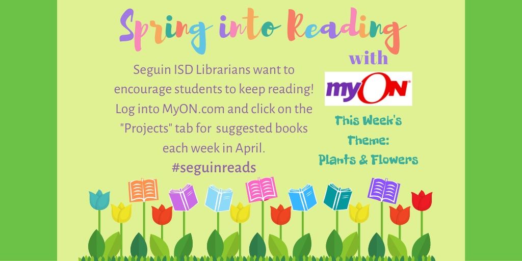 mfklibrary's tweet photo. Hey @AJBriesemeister Toros!  Our theme this week is plants and flowers; read a book about them on https://t.co/QUWhPqtCZg or check out these other free ebook sources: https://t.co/WVELMkU93s https://t.co/sbbpRf1NB7