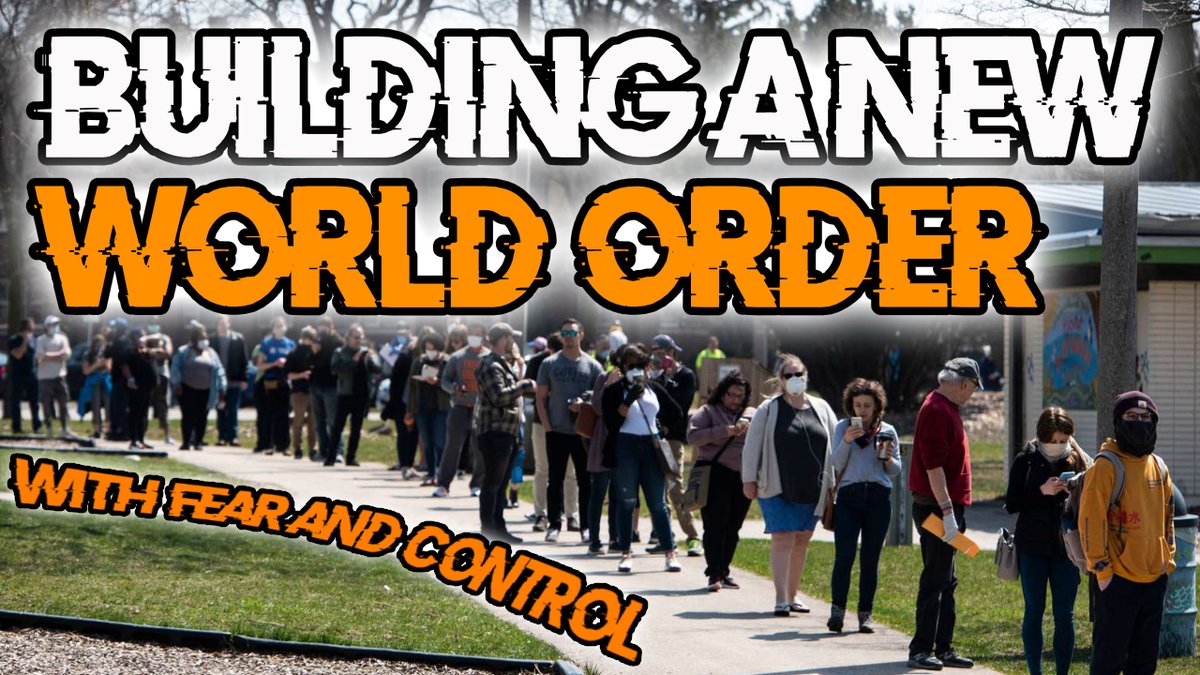 Building A New World Order With Fear And Control

The understanding of what's really going on in this world and our country, gripped me so much that I want everyone watching this video to get it. I want you to understand and know that what's taking place

youtu.be/2LVQph2pBAE