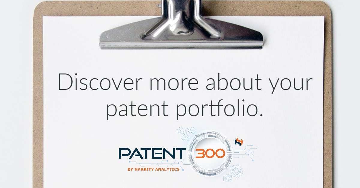 harrityllp's tweet photo. Discover more about your #patentportfolio with the #Patent300® Dashboard.  Get detailed tech breakdowns, competitor comparisons, #prosecution efficiency and MORE! https://t.co/OOq9TEu0eQ.

#CompetitiveAnalysis #GapAnalysis #HarrityAnalytics #Patent #Taxonomy #PatentInsight https://t.co/SccaohrhFS