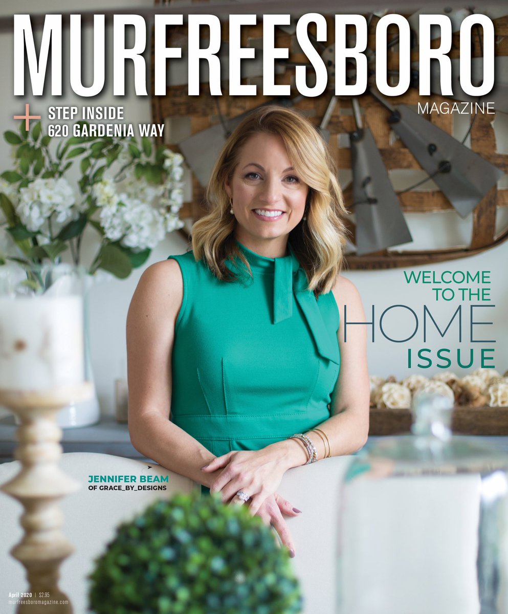 Our Home issue is out now! What better way to pass this time at home than getting to know some of the ‘Boro’s home + interior design experts? 🏡 Pick up your copy today to read our cover story on Jennifer Beam of @grace_by_designs plus more! 

📸: <a href="/IamJohnGoodwin/">John Goodwin</a>