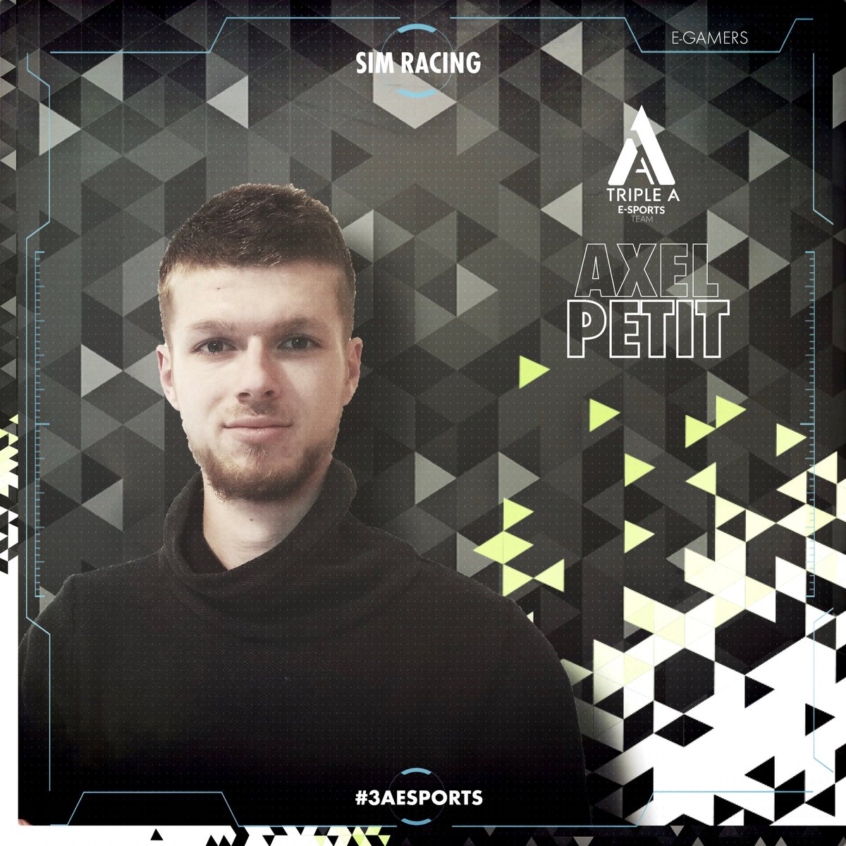 He is French 🇫🇷, he specializes in <a href="/AC_assettocorsa/">Assetto Corsa</a> competizione and will be our first driver to represent us in this game !
Welcome <a href="/3A_Axel/">Axel Petit</a> 
#simetik #assettocorsa #simracing  #newdriver