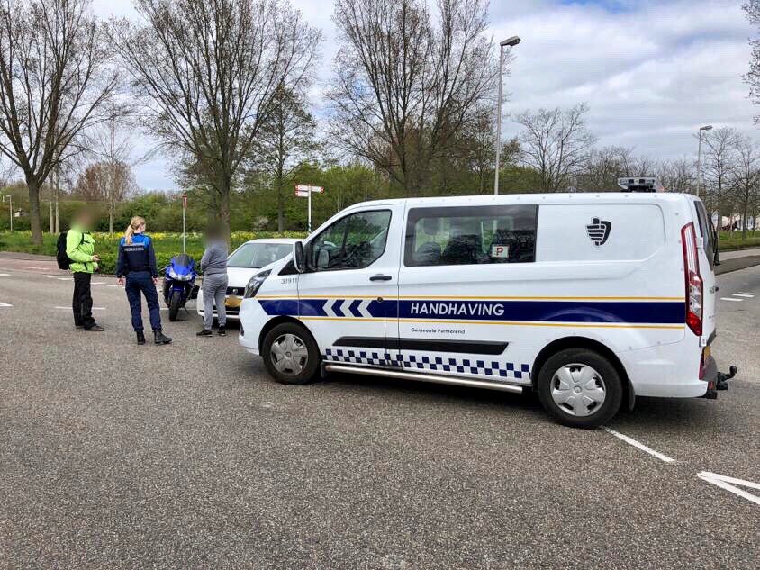 Melding aanrijding Purmer