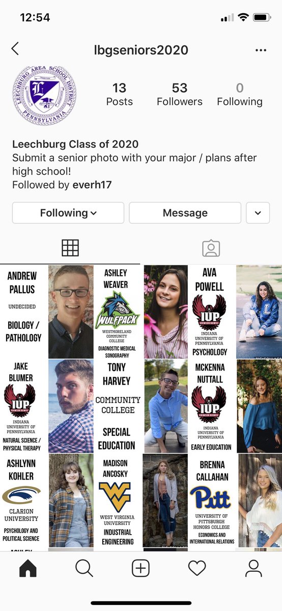 Check out lbgseniors2020 on Instagram. Seniors, see Google Classroom on getting your info posted. S/O to <a href="/abbymcdermottt/">Abby McDermott</a> class president/genius for putting this together!! 💙💙 #bluedeivlpride