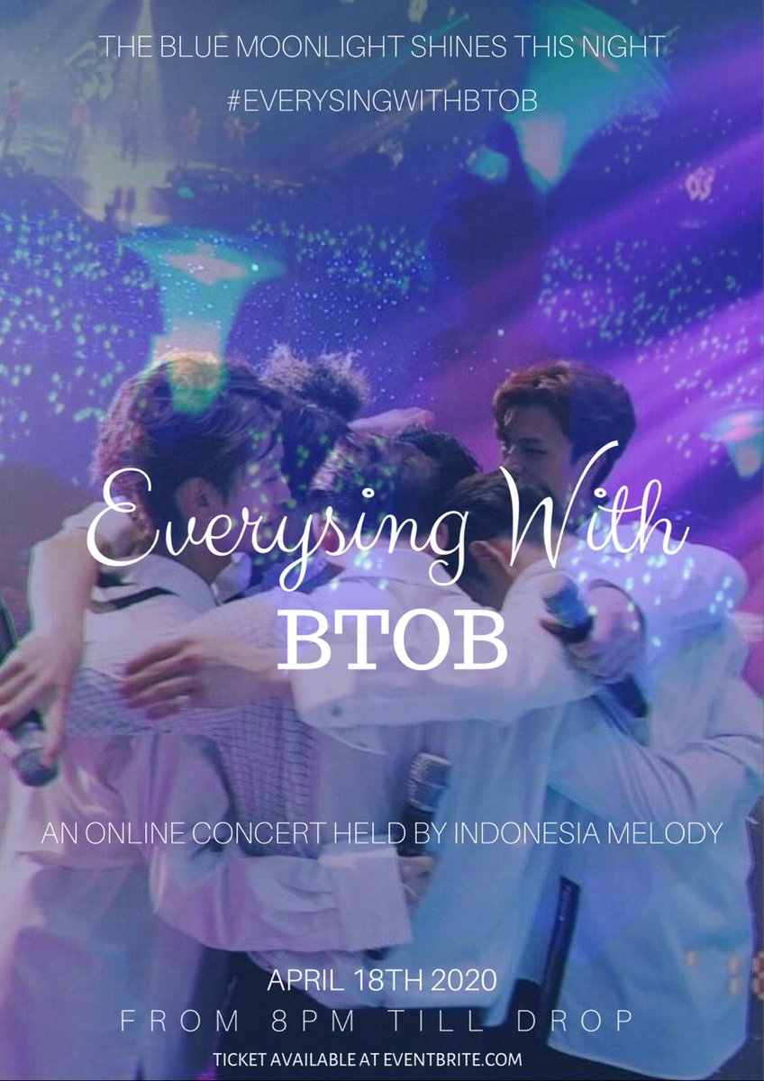 [ATTENTION MELODIES]INA melodies are doing an online concert on Saturday! Even if youre not from Indonesia, feel free to join too! Link will be shared through  @btobfesss so dont forget to follow and stay tune!  #EVERYSINGWITHBTOB