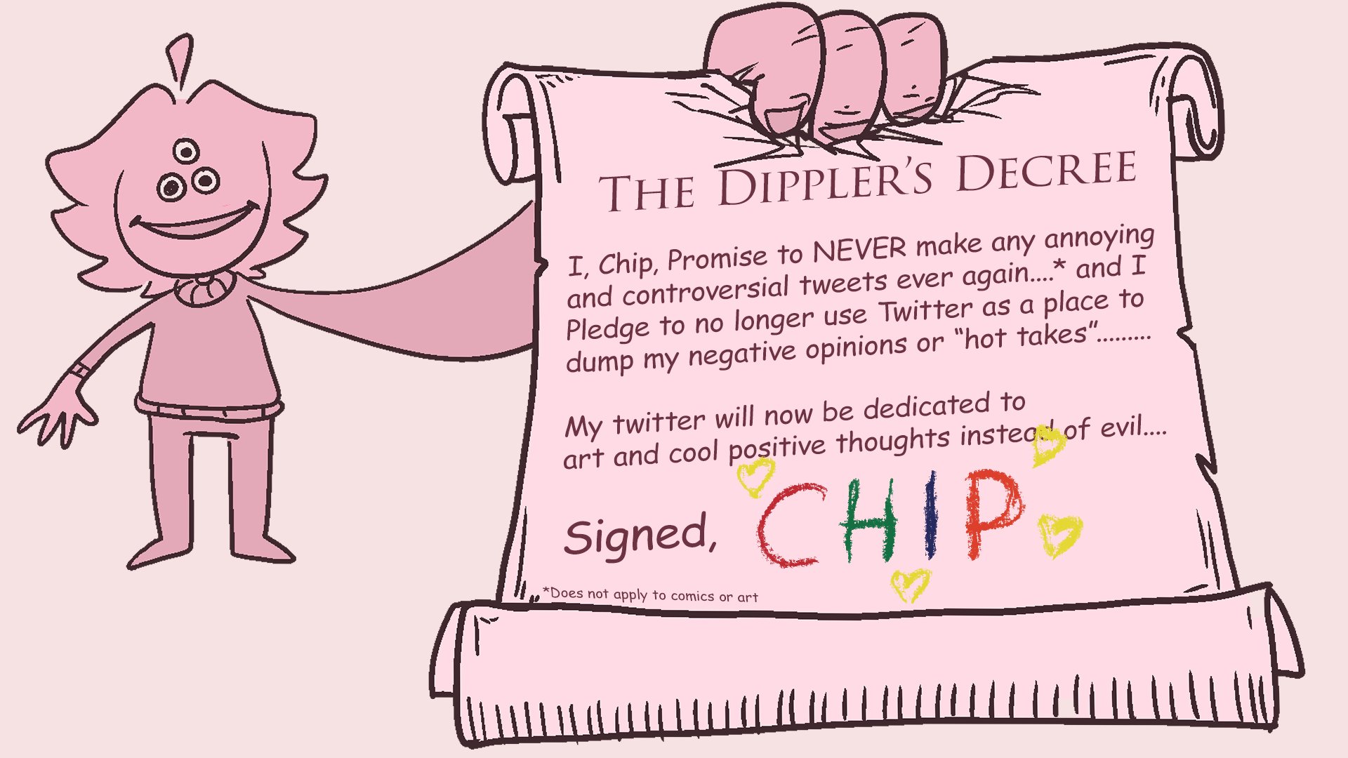 Hot discount chip twitter
