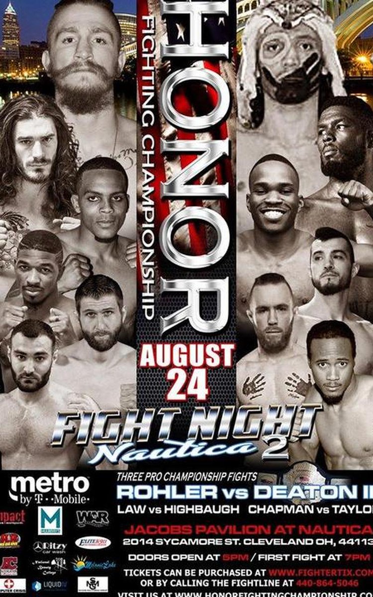 Triller_TV's tweet photo. Tonight! Get ready for another #FITEReplay!
We switch things to #MMA with Honor Fighting Championship: Fight Night Nautica 2
Aaron Highbaugh faces Andrew Law for 170 gold.
Isaiah Chapman vs. Tobaius Taylor for 135 gold.
Free with a #FITE+ subscription!
https://t.co/VFBF0aQcpY https://t.co/dQaM91cQ8U