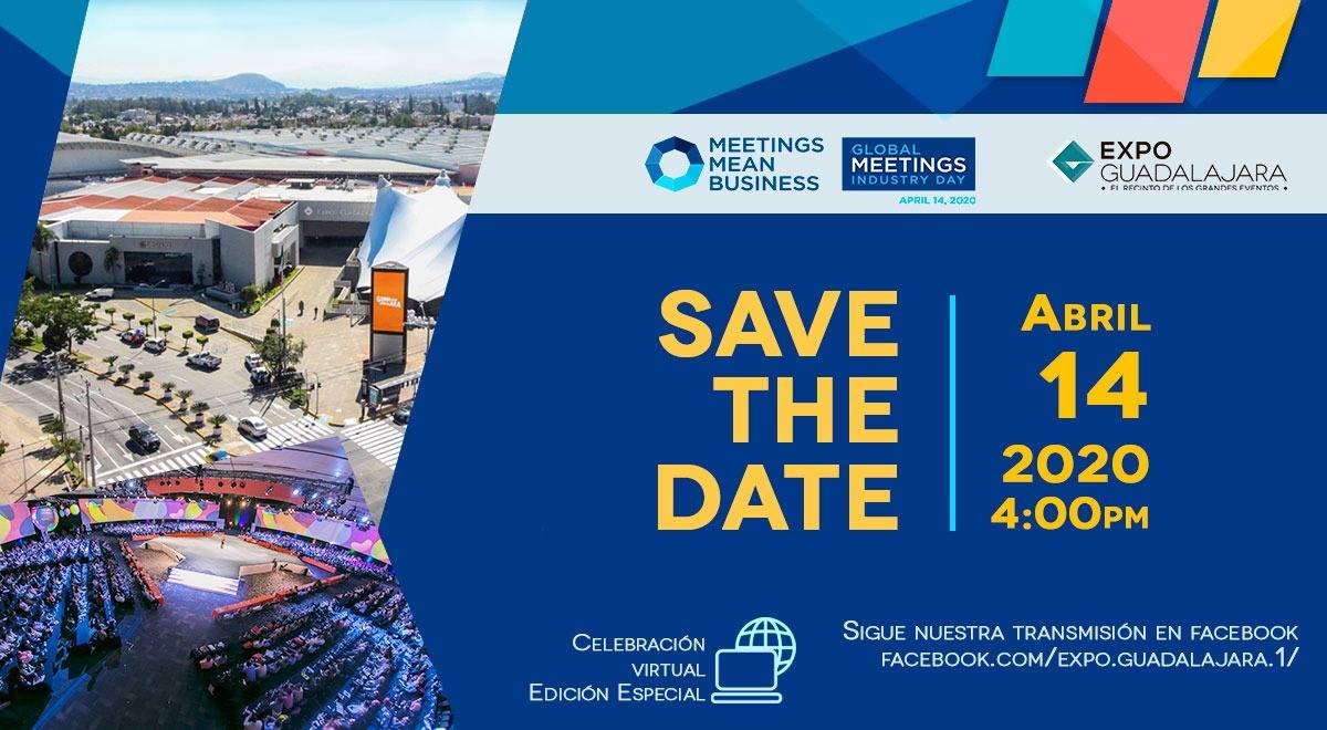ExpoGuadalajara's tweet photo. ¡Celebremos juntos el #GMIDMX2020 de una forma virtual,
14 de Abril 2020 / 4:00pm! #ExpoGuadalajara #ExpoSomosTodos @COMIR_ @visita_gdl https://t.co/SwCDSxHups