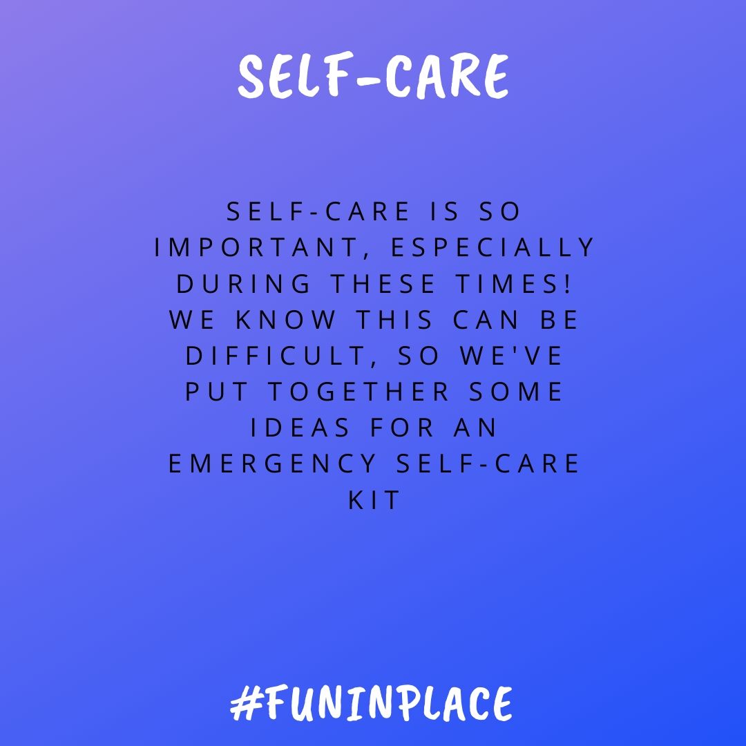 rleparks's tweet image. Did you know, that self-care is extremely important, especially during these unprecedented times!  We&apos;ve put together some ideas that are easy to do, but can make a big impact! Show us how you self-care! #funinplace