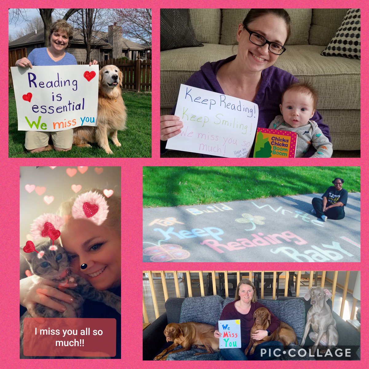 D86 Elementary Interventionists are eager to share their literacy message with their students. Keep Reading my Friends! 📚 #D86HOPE, #D86LOL