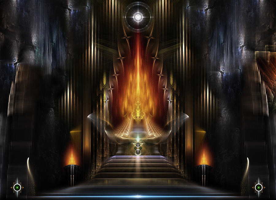 *He walk this new temple who is acting the temple of golden fire, surprised. Closes his optics by looking deeply, clench his fist*