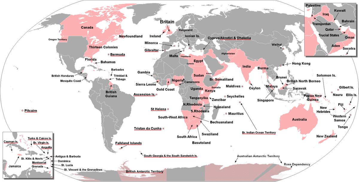 By ’39, the Brits were screaming “the Germans are evil!”, but half of the planet was under the whip of their EMPIRE – they’d invaded, killed, raped, pillaged, seized, implemented rulers of their choosing and explored every sovereign territory they could put their hands on.