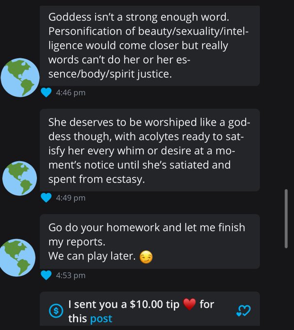 this is how you&rsquo;re supposed to treat me 😋 https://t.co/tIG6gZgLHe