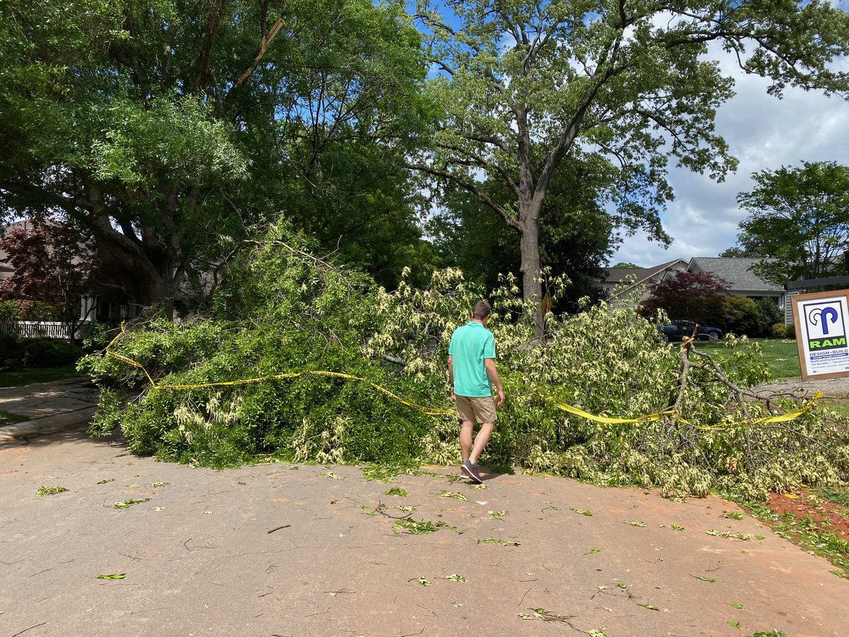 Emily_McGrane's tweet photo. @wxbrad Magnolia &amp; Winthrop in Dilworth https://t.co/uPov95zZIy