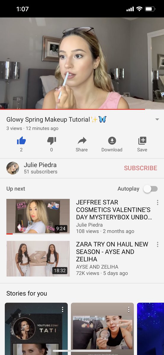 juliempiedra's tweet photo. New video is live! Go check it outπ₯β¨ make sure to like, comment subscribe and hit the π!β€οΈ #youtube #newyoutuber #beautyguru #makeuptutorial #glowymakeup #easymakeup #easymakeuplook #underratedmua #glassskin #natural #naturalmakeup #naturalmakeuptutorial #spring #summer https://t.co/mAmAnomCCO