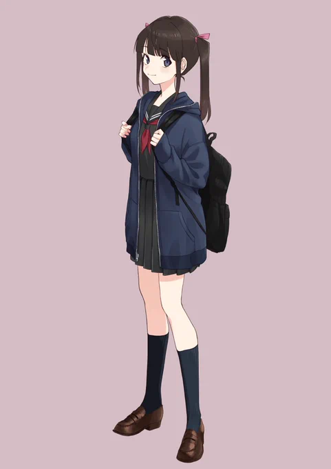 制服パーカ～～ 