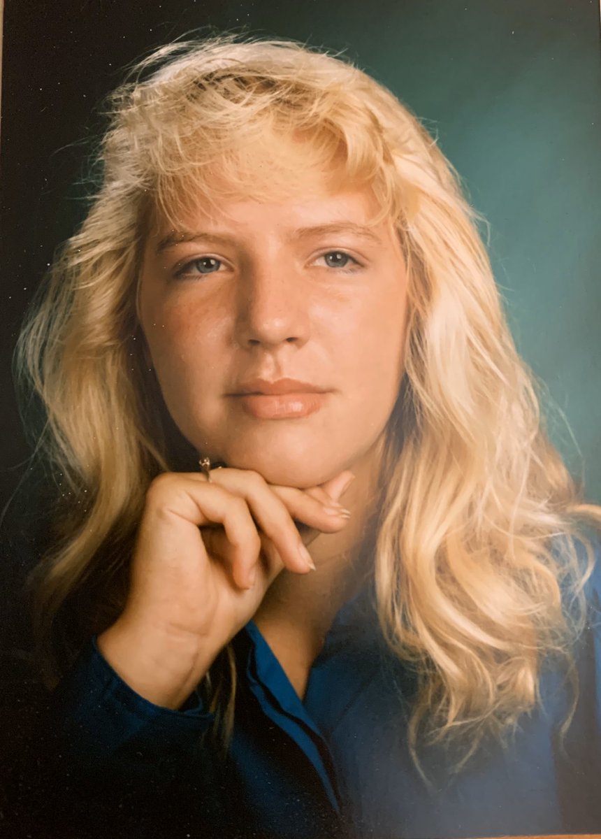 AngCan517's tweet image. #gooddaydc @fox5dc my Senior picture Southern Senior High in MD class of 1991