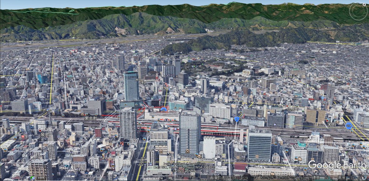 はるきさん 秋でも 都道府県の代表駅の駅前の立派さは都会度のバロメーター 長野県 長野駅 静岡県 静岡駅 富山県 富山駅 石川県 金沢駅 しろきちの建物日記