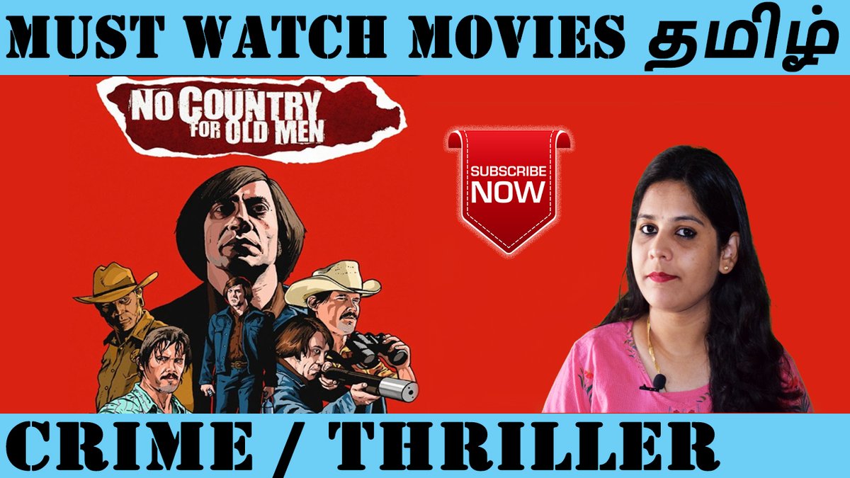 oliveechi's tweet photo. No Country for Old 2007 Men Hollywood Movie  - Must see -in Tamil - Episode 110

https://t.co/wDlKF5Iuuh

Please subscribe to our channel for more must watch movies

#GiftUsAnnaattheFirstLookTmrrw
#oliveechichannel
#movielover 
#YouTuber 
#tamilmovielovers
#Hollywood https://t.co/xDd9wwSIZt