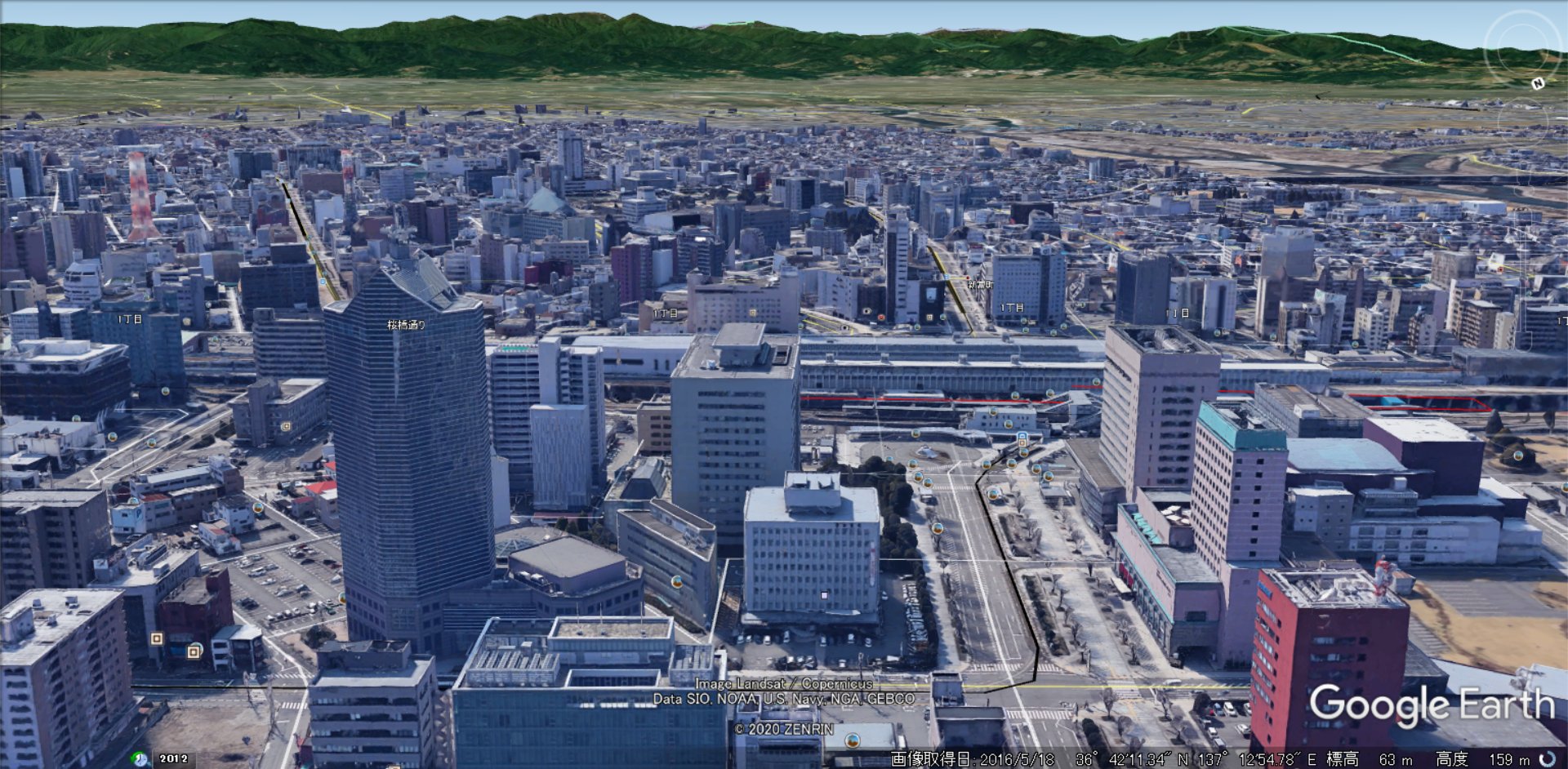 はるきさん 都道府県の代表駅の駅前の立派さは都会度のバロメーター 徳島県 徳島駅 愛媛県 松山駅 高知 県 高知駅 しろきちの建物日記 T Co Vv8fnm2ary Twitter