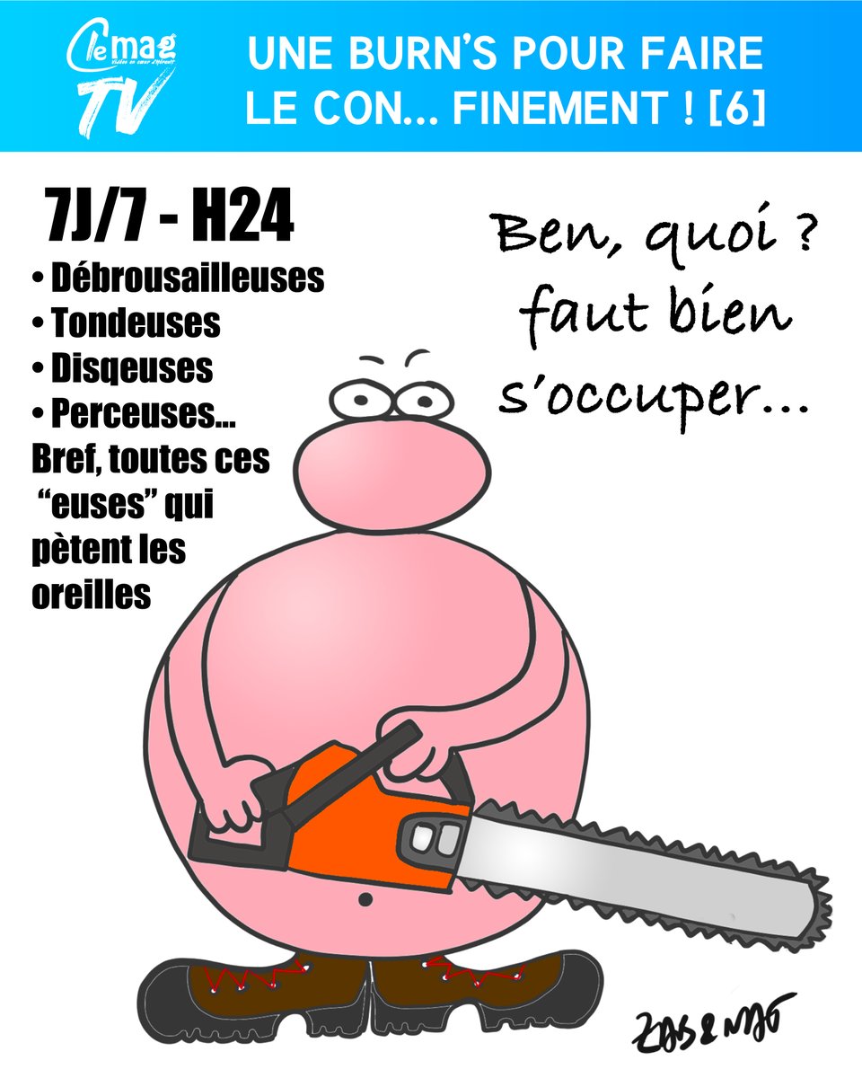 #LesBurns
#CleMagTV
#confinement 
#ConfinementJour28

Nouvelle Burn's pour garder le sourire et faire le con… finement !
Proposé par Zab et @Natendo11 de <a href="/CleMAGlodeve/">C le MAG</a> !