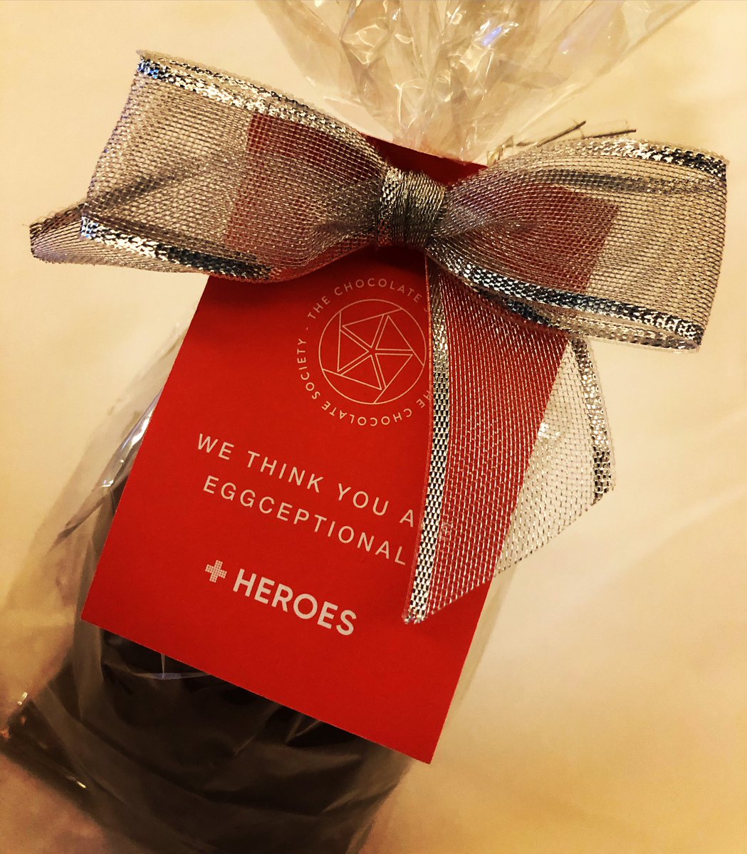 Thank you @HelpThemHelpUs_ and <a href="/ChocSoc/">The Chocolate Society</a> for the many Easter Eggs that they donated for staff working over the Easter Weekend. They were much appreciated.