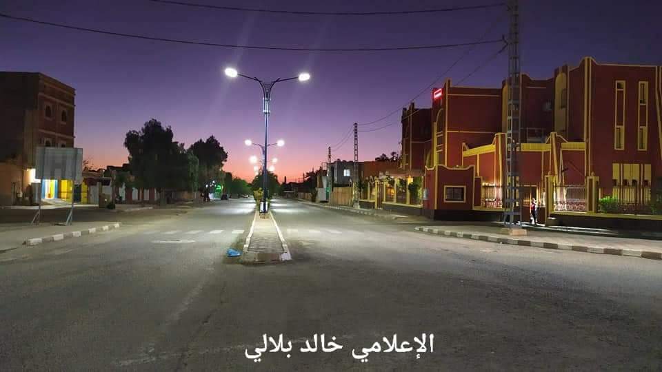 #ريح_في_داركم
الصورة من وسط المدينة مع دخول الحجر الصحي