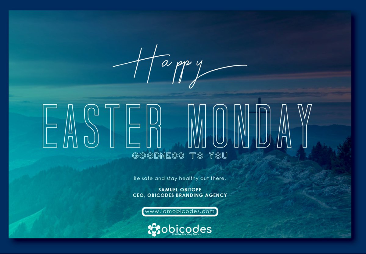 samuelobitope's tweet photo. Happy Easter Monday
#MondayMotivaton
#EasterMonday #obicodes
#Covid_19 #iamobicodes
#gbasgbos #weird_plane_noise #nnevyy #agege #day18oflockdown #COVID2019 #lockdown #coronavirus #StaySafeNigeria #iamobishark https://t.co/phFSumXE0F