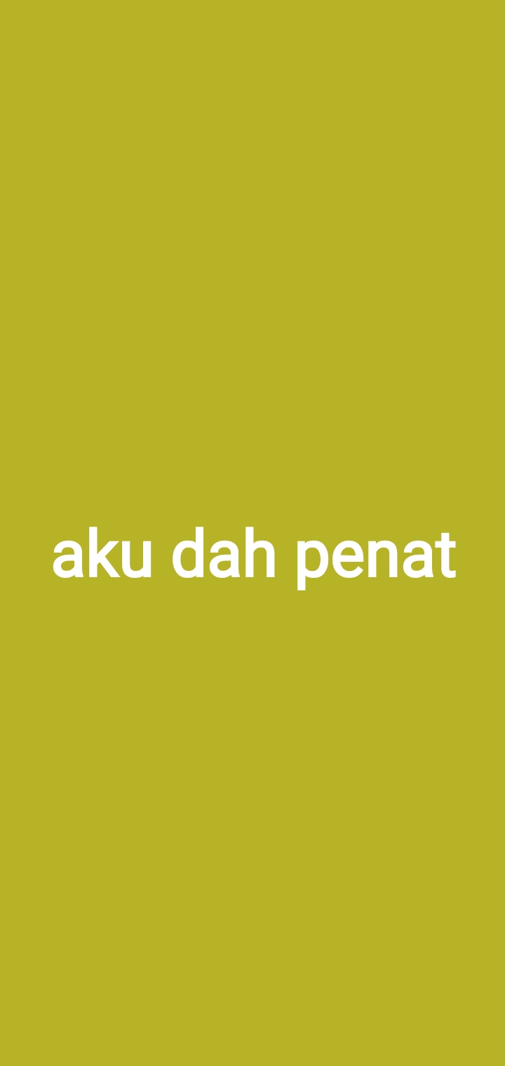 سيتي نور عيني On Twitter Bile Aku Type Aku Dah Penat Mmg Betul Aku Dah Penat Https T Co 1dr0hgpccw Twitter