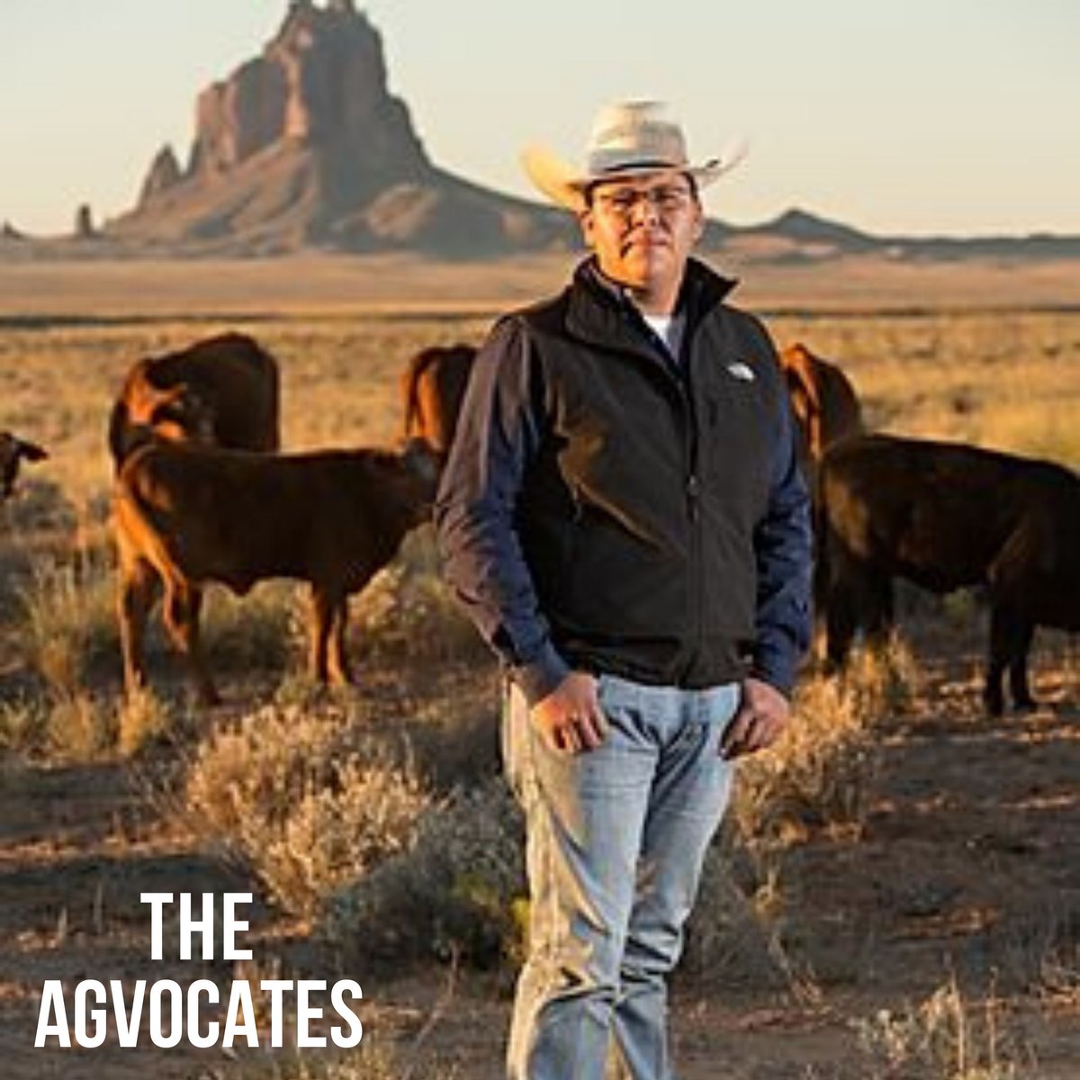 Today we head to Shiprock, New Mexico for a great visit with @mattdenetclaw.

the-agvocates-pod.captivate.fm/listen

#theagvocates #podacst
