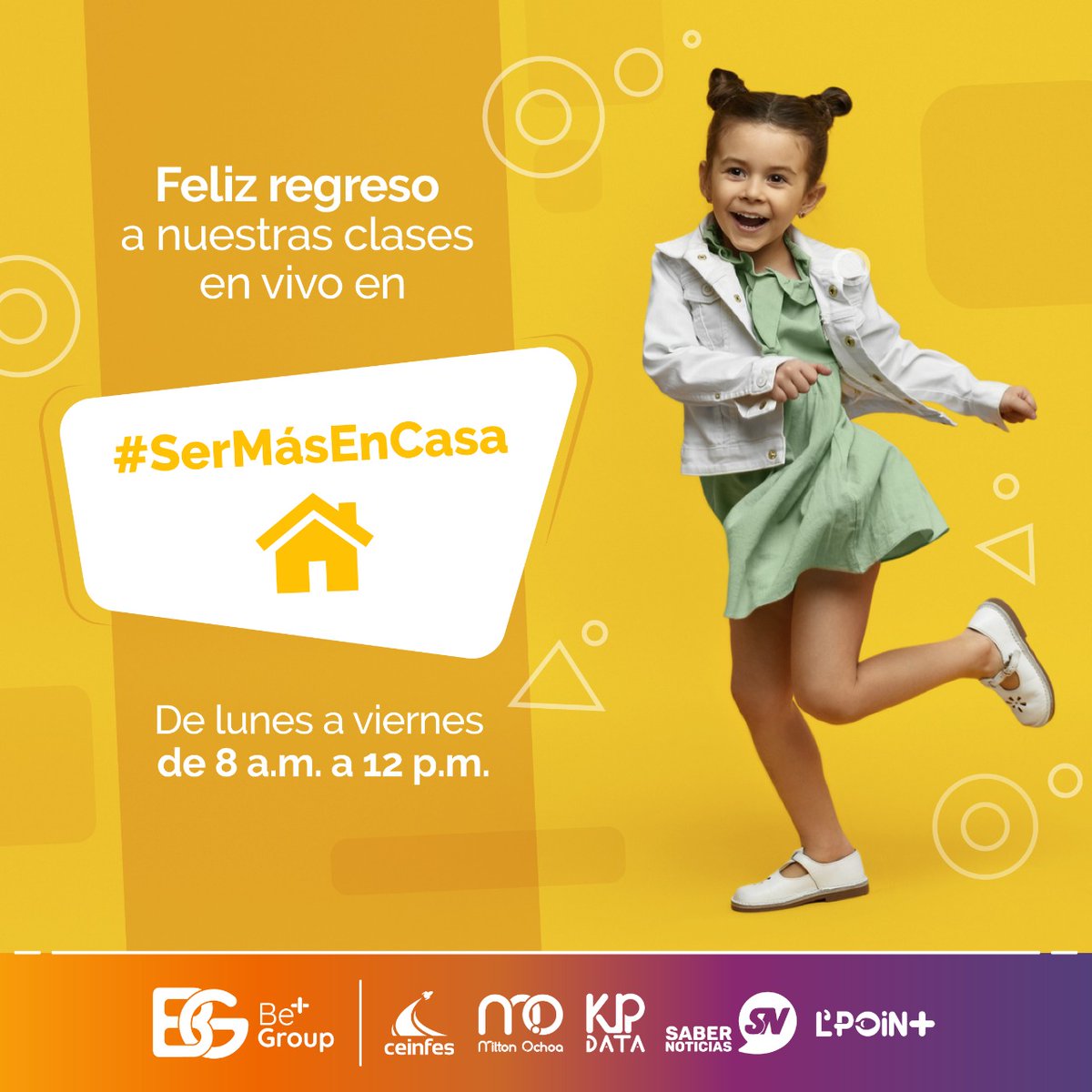Beplusgroupla's tweet photo. Iniciamos una nueva semana con nuestras clases en vivo gratuitas para todos los estudiantes de Colombia. Conéctense con #SerMásEnCasa aquí: https://t.co/UboXSe53Nd https://t.co/4vBWGoCLTL