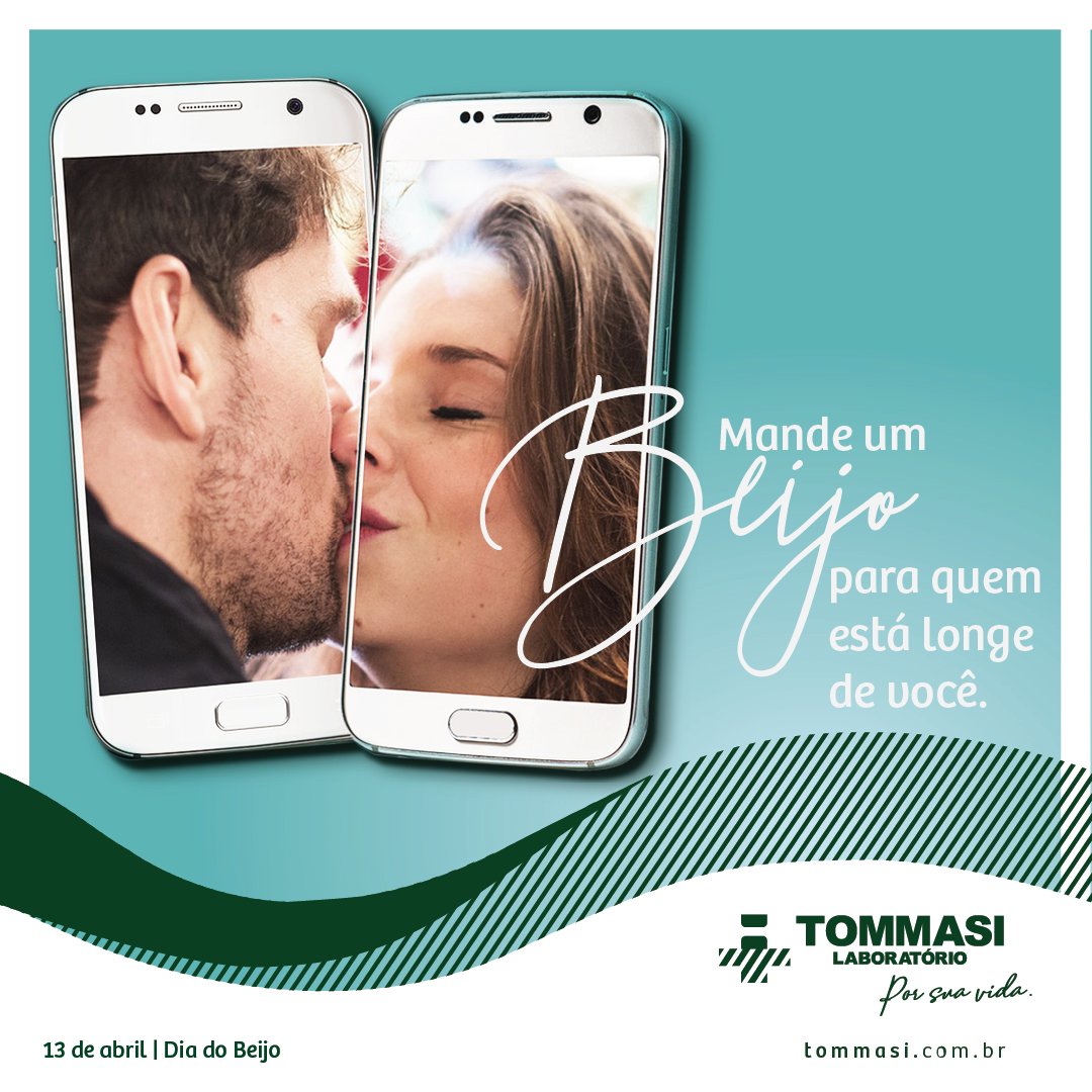 Em tempos de isolamento, vamos comemorar o "Dia do Beijo" de forma diferente: deixe aqui o seu beijo, seu carinho, também para aqueles que estão mais longe. Quando tudo isso passar, que os reencontros sejam ainda mais especiais! 

#porsuavida #fiqueemcasa