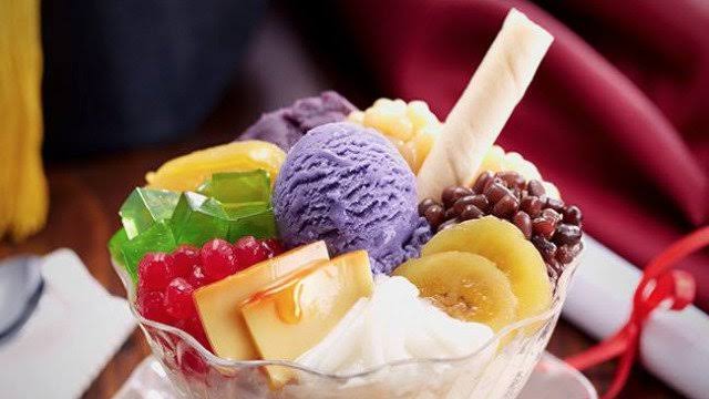 zayn as halo-halohalo-halo is crushed ice covered in sweet condensed milk to which several ingredients are added. the unlikely ingredients may be sweetcorn, beans, cooked pasta, coconut, jelly and fruits.
