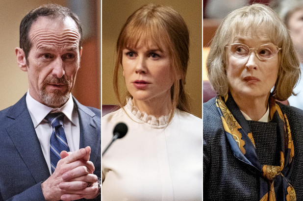 denisohareOnFB's tweet photo. #QuarantineAndChill Don't miss #BigLittleLies streaming FREE now #HBO. @denisohare stars along side the Ladies of #Monterey as lawyer Ira Farber. #MerylStreep is grandma from hell as she tries to take away #NicoleKidman kids. #BLL2 @HBO #MondayMovie https://t.co/Dfx5JOYWbn