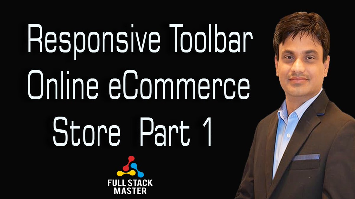 rupeshtiwari_co's tweet image. After learning error handling in our previous demo session Handling Server Side HTTP Error | 0009-27, next we will focus on creating responsive toolbar in our ecommerce store.  #Angular #Express #fullstackmaster #JavaScript bit.ly/2wzaPDu