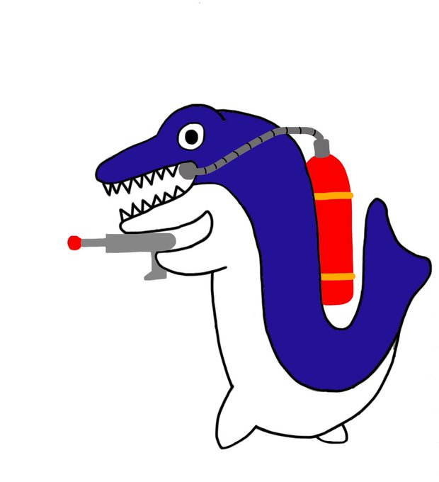 モササウルスのtwitterイラスト検索結果 古い順