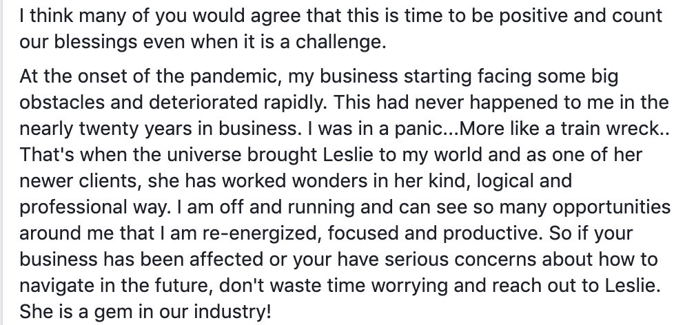 tkpleslie's tweet image. Receiving a testimonial like this from a new client, just last week, really made my day. She posted it in my Facebook Group for interior designers called, #DesignWealth.

#MondayMotivation
#businessofdesign
#interiordesigners 
#hpmkt
