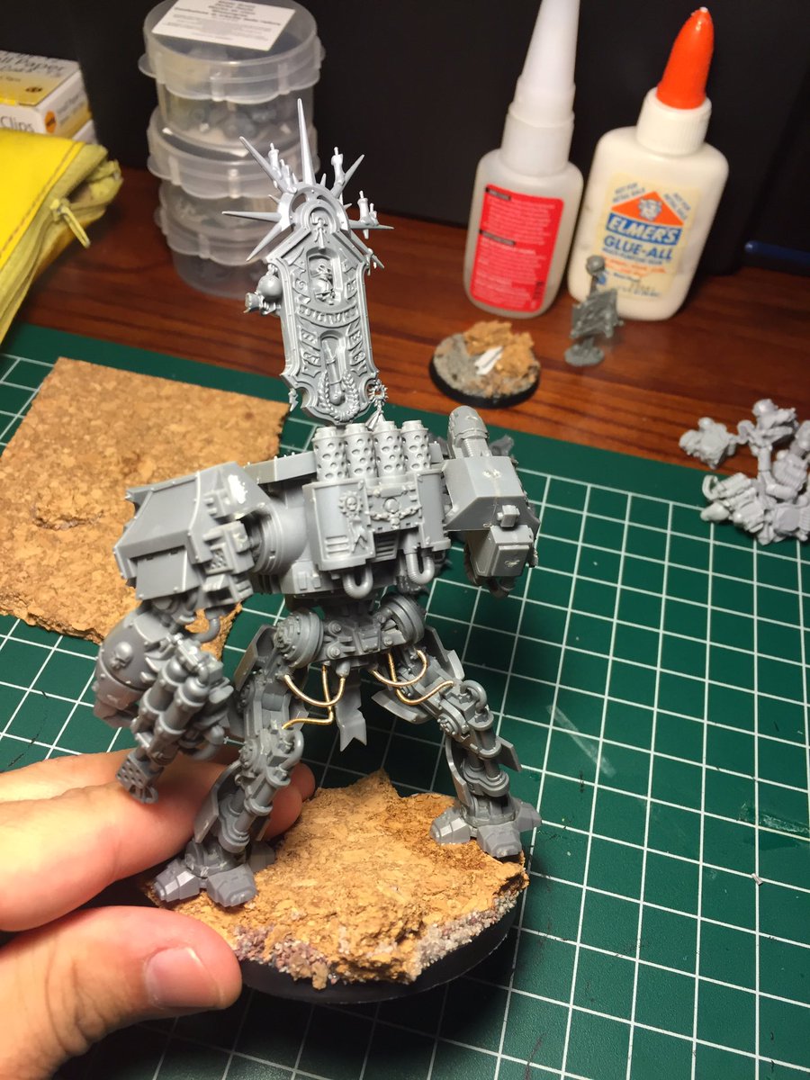 EWargamingF's tweet photo. My converted Venerable Dreadnought for my Grey Knights army!! #warmongers #greyknights #knightserrant https://t.co/bVJD1N3M63