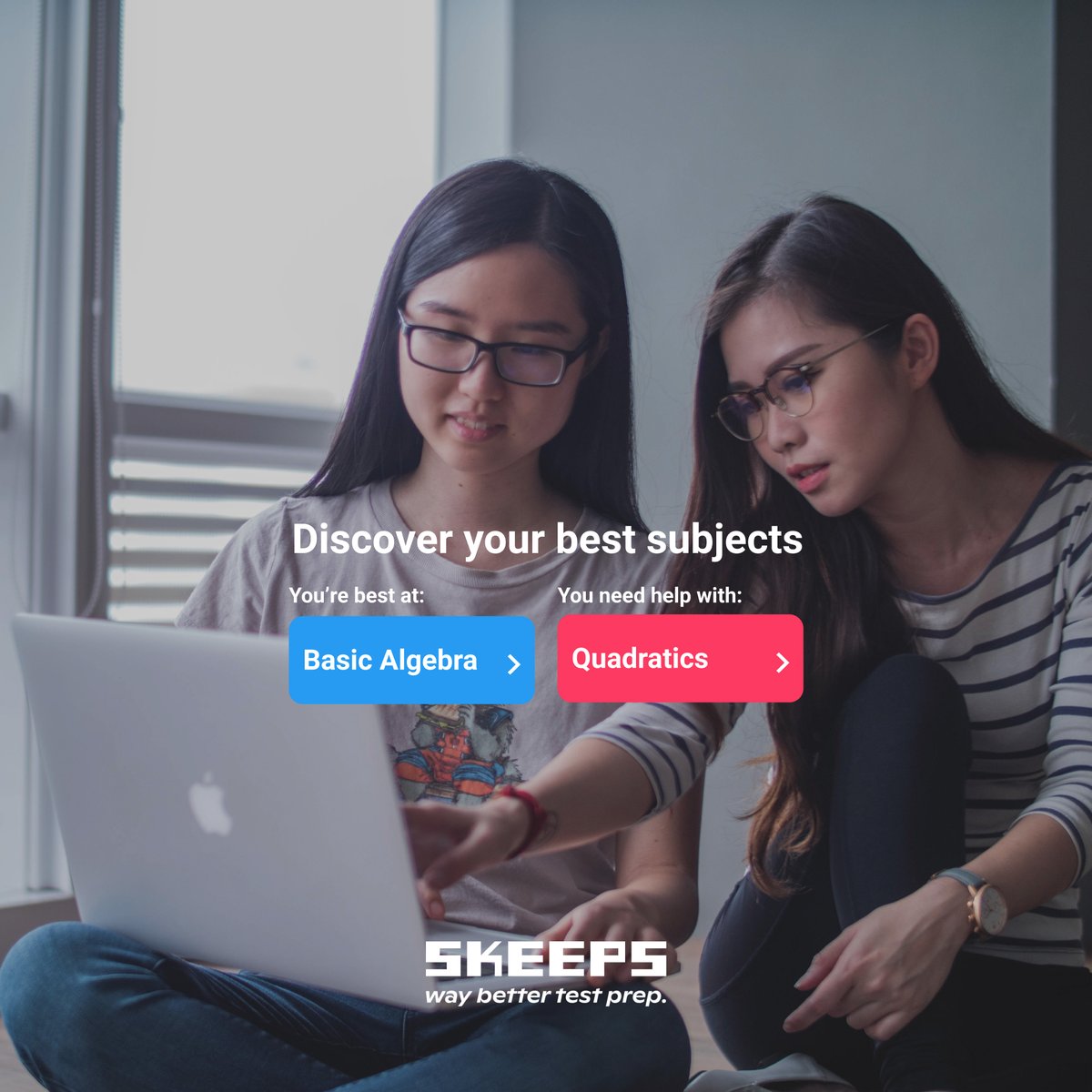 SkeepsLearning's tweet image. Prepping for the SAT/ACT? Skeeps will tell you what subjects you need the most help in. Get started for free now at Skeeps.com.
