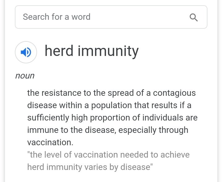Kesalahan ejaan 'Herd Immunity'