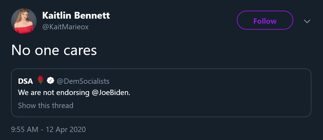 Awww look who else has joined the ranks of the non-endorsement retweets? Wow, Biden Bros you really got your support picked out well 